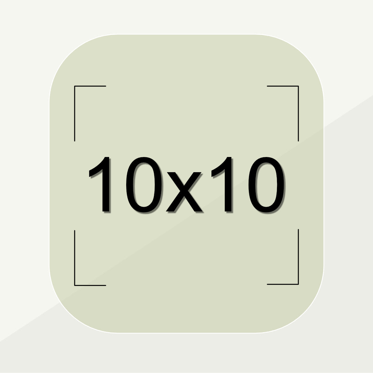 10x10 Photo Size
