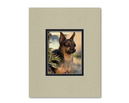 16x20 Double Mat for 8x10 Photo | Premium White Core Matboard